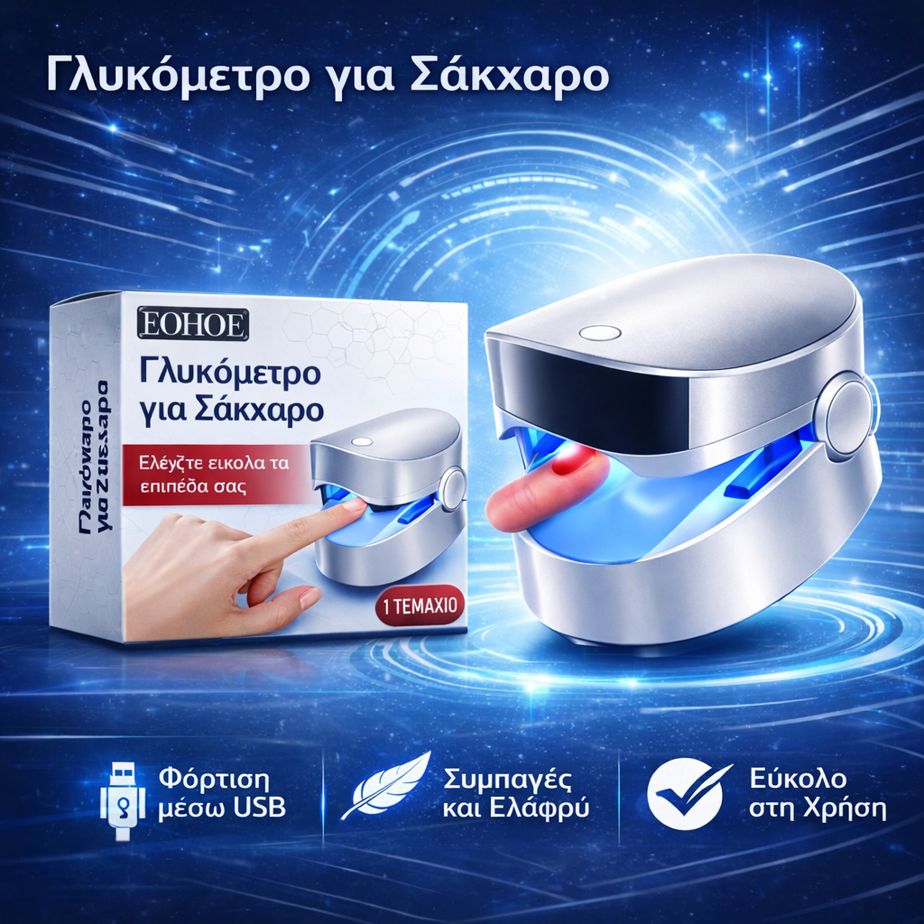 GLUCOMAX – ΜΕΤΡΗΤΗΣ ΓΛΥΚΟΖΗΣ